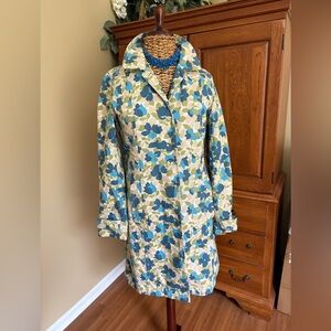 Old Navy cotton floral car coat
